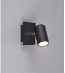 Wall lights - TRIO MARLEY Wall lamp 1xGU10 black 802400132 - product 1