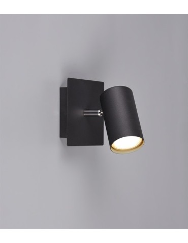 TRIO MARLEY Wall lamp 1xGU10 black 802400132