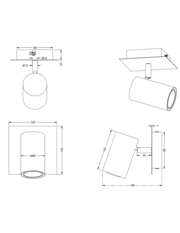 TRIO MARLEY Biały 802400101 - produkt 2