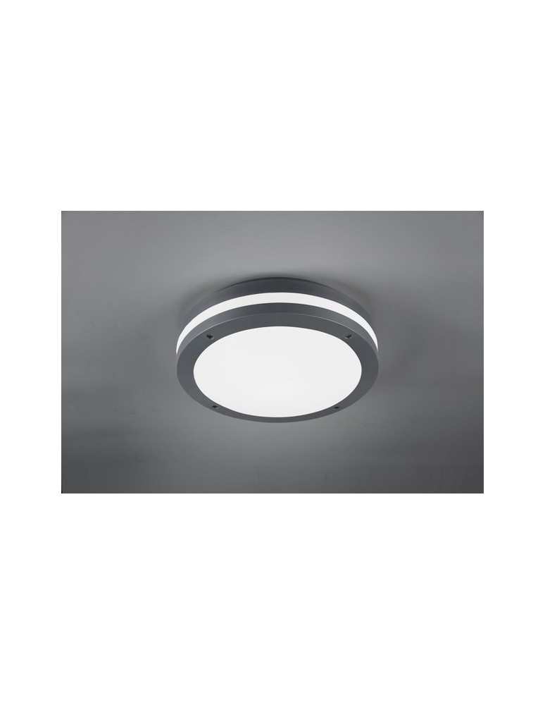 Outdoor ceiling lamps - TRIO PIAVE LED Ceiling Plastic 676960142 - product kolory-swiatla.pl 1