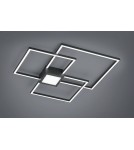 Geometric ceiling lamps - TRIO HYDRA Ceiling 1xLED anthracite 676210442 - product 1