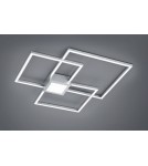 Geometric ceiling lamps - TRIO HYDRA Ceiling 1xLED matt nickel 676210407 - product 1