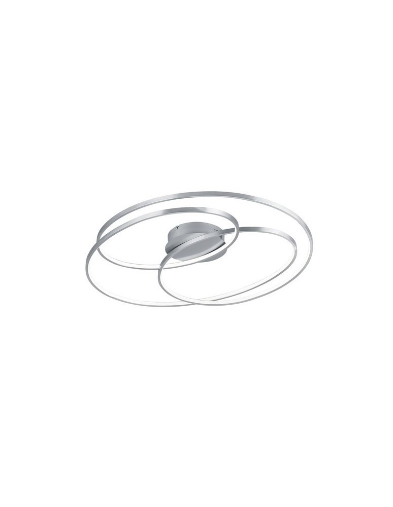 Ceiling lamps - TRIO GALE LED Ceiling Gray 673918007 - product kolory-swiatla.pl 1