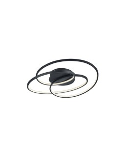 TRIO GALE LED Ceiling Black 673916032