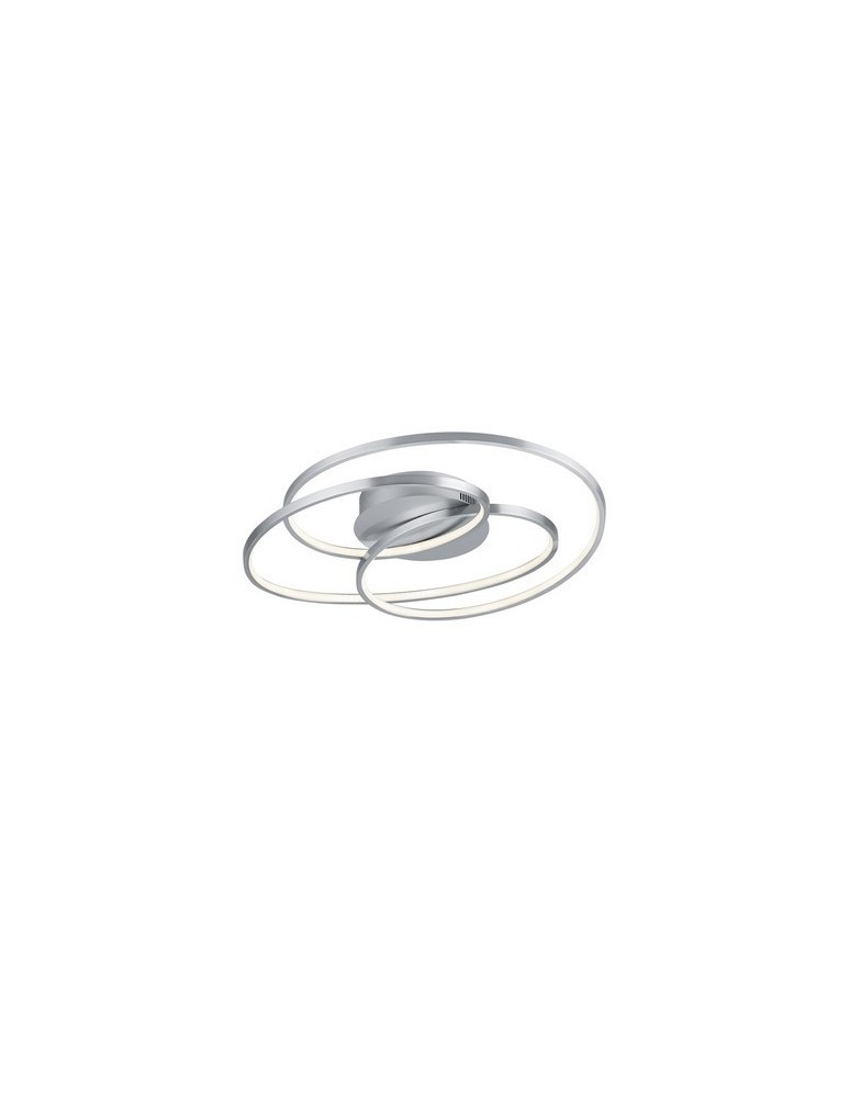 Modern ceiling lamps - TRIO GALE LED Ceiling Gray 673916007 - product kolory-swiatla.pl 1