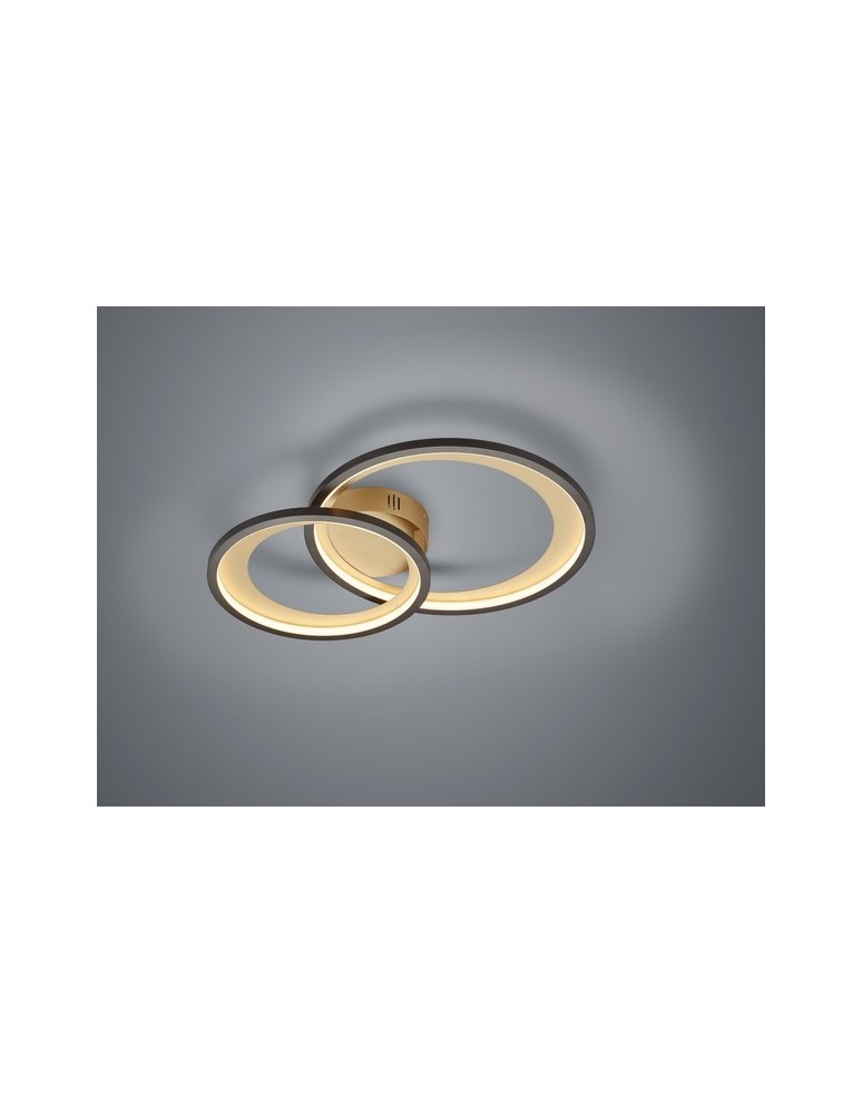 Ceiling lamps - TRIO GRANADA Ceiling 1xLED matte black 673810232 - product kolory-swiatla.pl 1