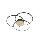 Ceiling lamps - TRIO SEDONA LED Ceiling Black 673210332 - product 1