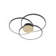 TRIO SEDONA Sufitowa LED czarny 673210332