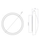 Round Plafonds - TRIO CLARIMO White 659011801 Plafond - product 2