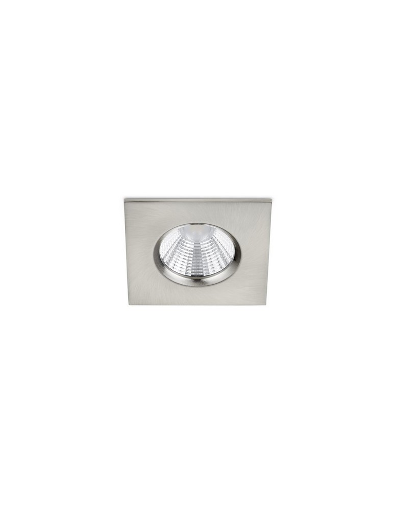Lampy podtynkowe kwadratowe - TRIO Zagros 1 x LED SMD, 5,5W, 2700K, 370Lm, 36°, 8,5 x 8,5cm, H:5,4cm, cutout D:7,2cm 650610107 - produkt kolory-swiatla.pl 1