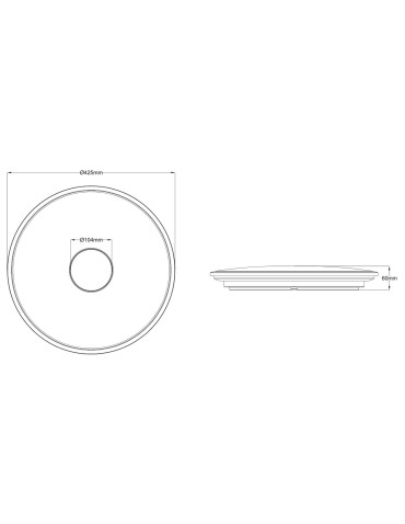 TRIO SHOGUN White 628513001 Plafond - product 2