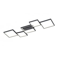 TRIO SORRENTO Sufitowa LED czarny 627710532