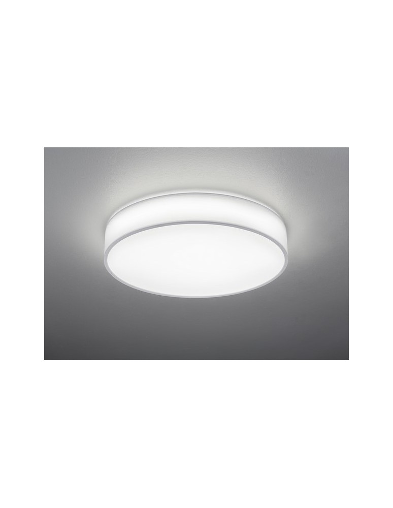 Ceiling lamps with lampshade - TRIO LUGANO LED ceiling white 621914001 - product kolory-swiatla.pl 1
