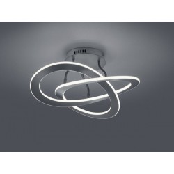TRIO OAKLAND Sufitowa LED antracyt 621710142