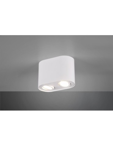 TRIO COOKIE Ceiling light 2xGU10 white matte 612900231