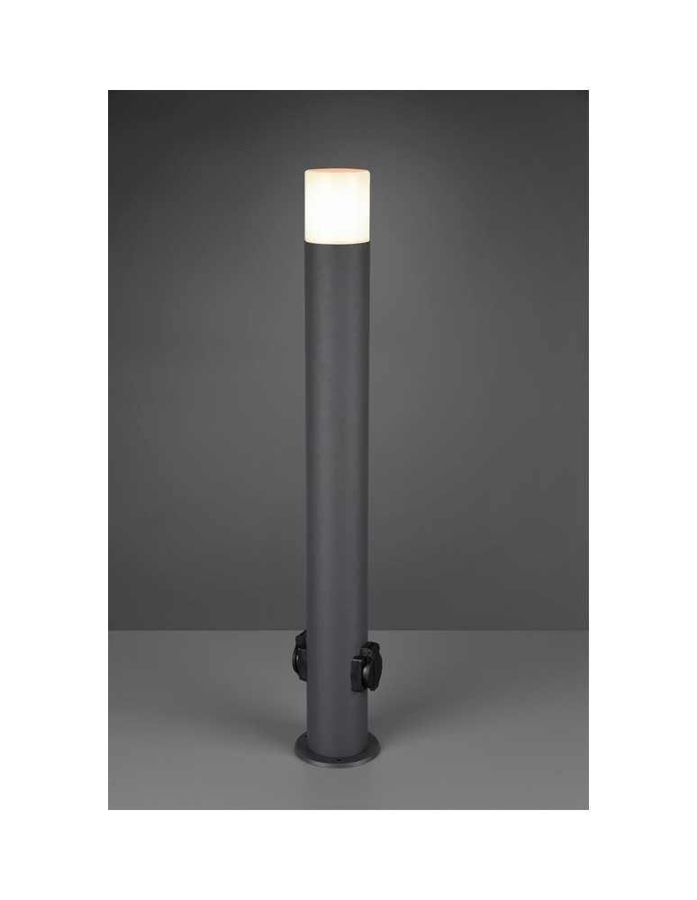 Standing garden lamps - TRIO HOOSIC Outdoor 1xE27 anthracite 424067142 - product kolory-swiatla.pl 1