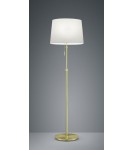 Floor lamps with lampshade - TRIO LYON Floor lamp 3xE27 brass 409100308 - product 1
