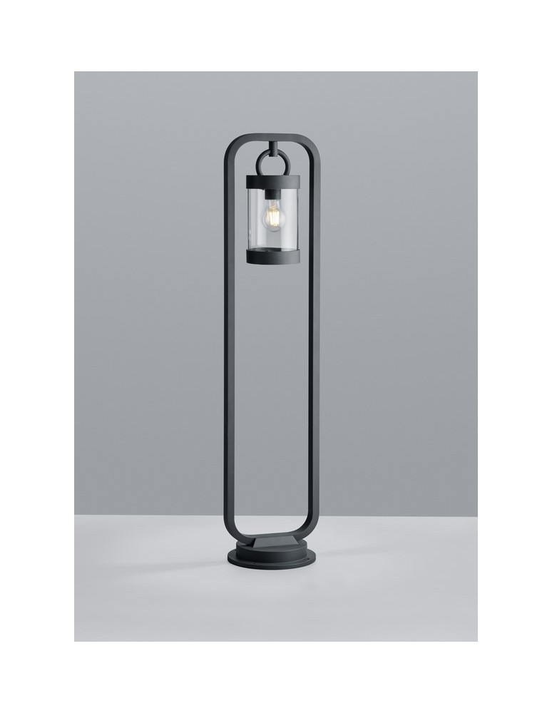 Standing garden lamps - TRIO SAMBESI Outdoor 1xE27 anthracite transparent 404160142 - product kolory-swiatla.pl 1