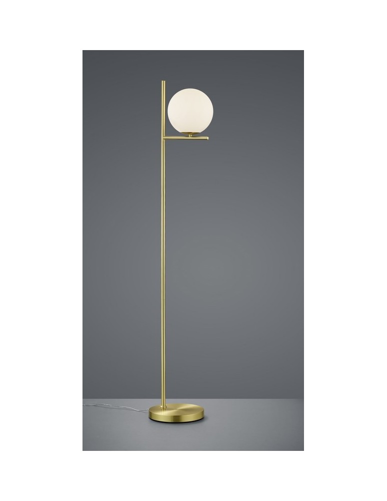 Floor lamps - TRIO PURE Floor lamp 1xE14 brass 402000108 - product kolory-swiatla.pl 1