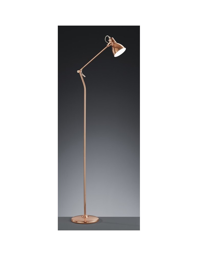 Broken floor lamps - TRIO JASPER Copper 400500109 Floor - product kolory-swiatla.pl 1