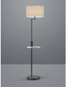 TRIO CLAAS Floor lamp 1xE27 matte black ash 400400132