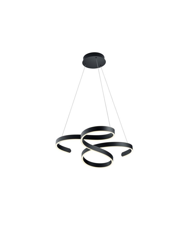 LED pendant lamps - TRIO FRANCIS Hanging LED grey 371310142 - product kolory-swiatla.pl 1
