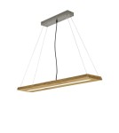 Boho pendant lamps - TRIO BRAD LED pendant brown 323710130 - product 1