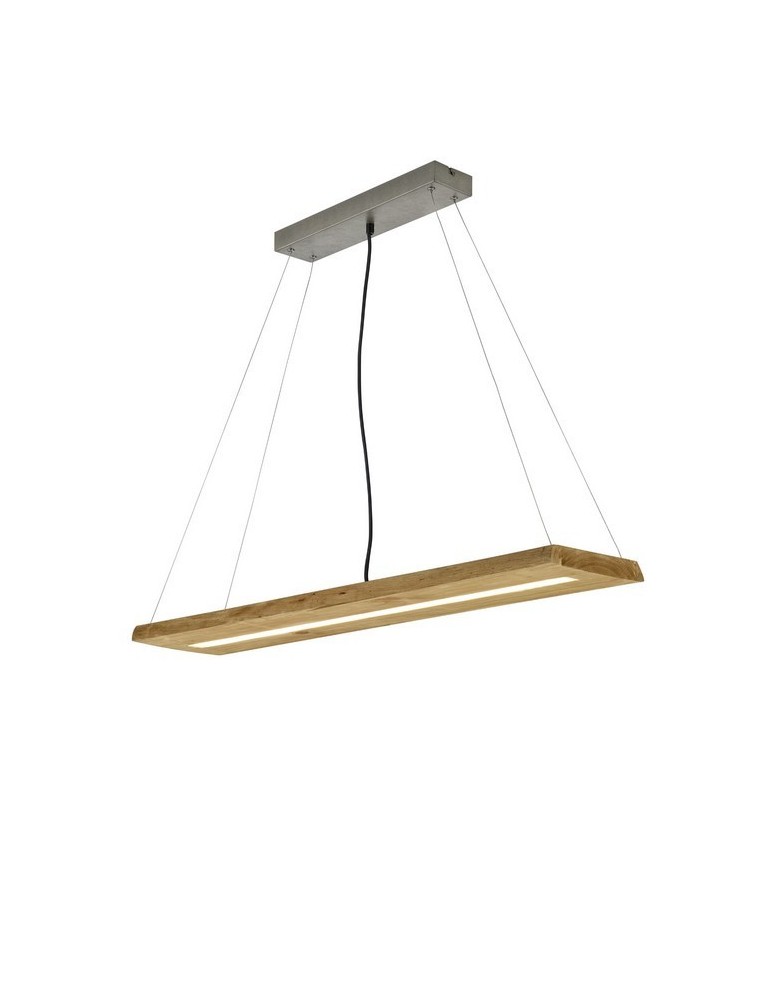 Boho pendant lamps - TRIO BRAD LED pendant brown 323710130 - product kolory-swiatla.pl 1