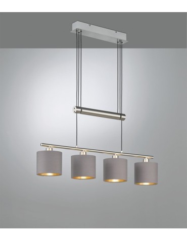 TRIO GARDA Pendant 4xE14 nickel 305400441