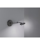 Cantilever wall lamps - TRIO KAZAN Wall LED black 274770132 - product 1