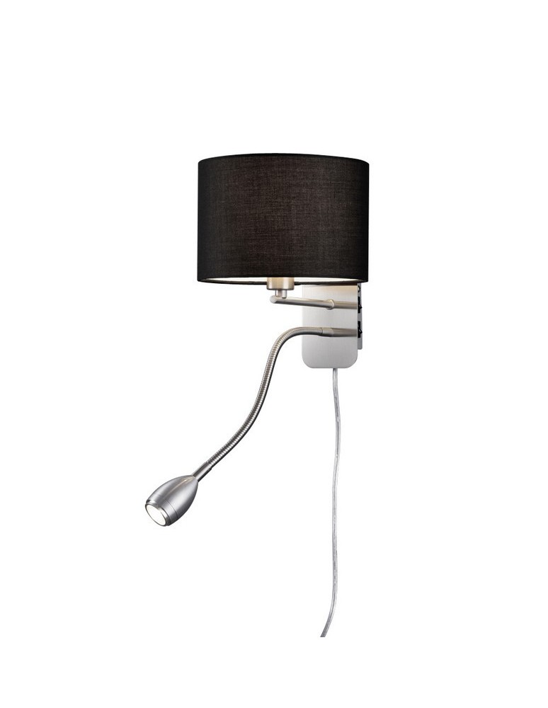 Wall lamps - TRIO HOTEL Nickel matt 271170202 Wall lamp - product kolory-swiatla.pl 1
