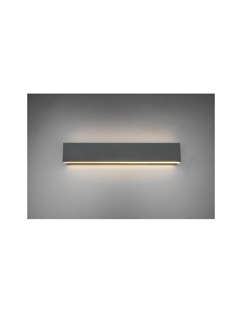 Wall lamps - TRIO CONCHA Wall-mounted 2xLED anthracite 225174742 - product kolory-swiatla.pl 1