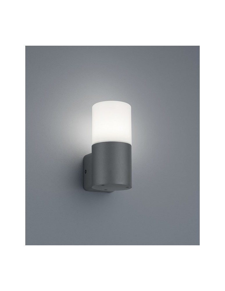 Outdoor wall lamps - TRIO HOOSIC Wall-mounted 1xE27 anthracite 224060142 - product kolory-swiatla.pl 1