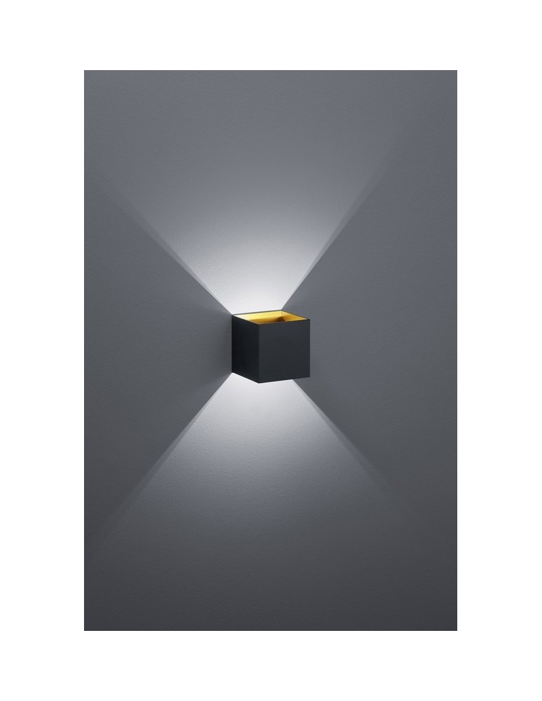 Minimalist wall lamps - TRIO LOUIS Wall mounted 1 x SMD LED, 4.5W, 3000K, 450Lm, 10x10x10cm 223310132 - product kolory-swiatla.pl 1