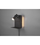 Wall lamps - TRIO ELEMENT Wall LED black 222570232 - product 1