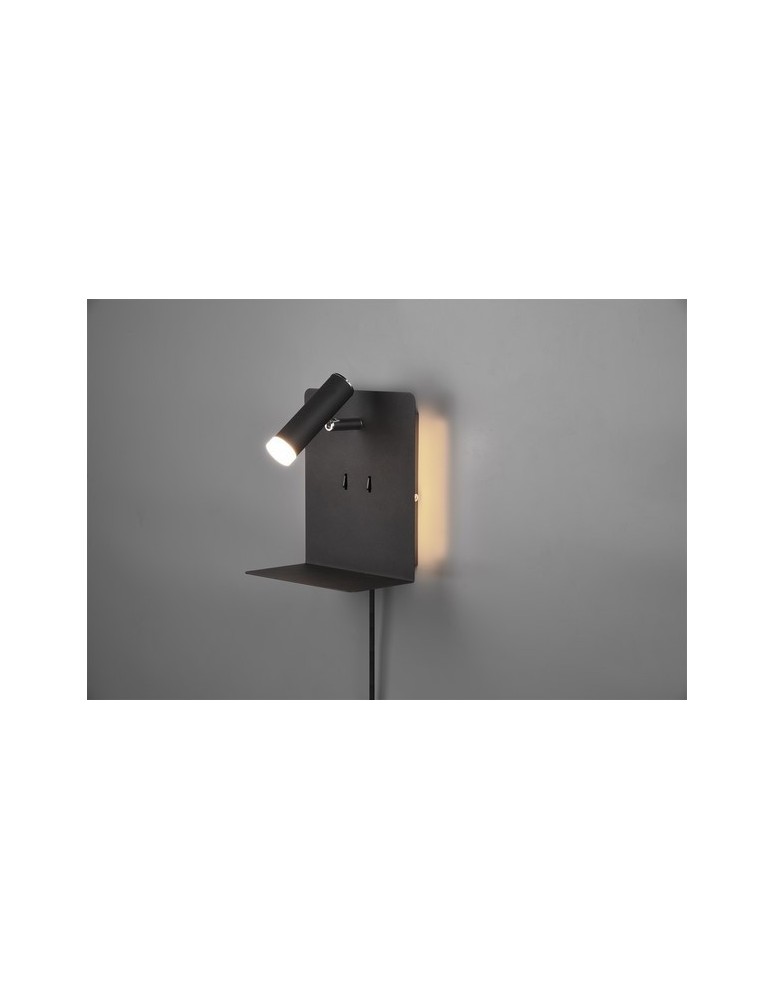 Wall lamps - TRIO ELEMENT Wall LED black 222570232 - product kolory-swiatla.pl 1