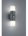 TRIO HOOSIC 2 x E27, max. 20W anthracite 222260242
