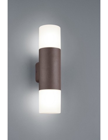 TRIO HOOSIC Wall-mounted 2xE27 copper white 222260224