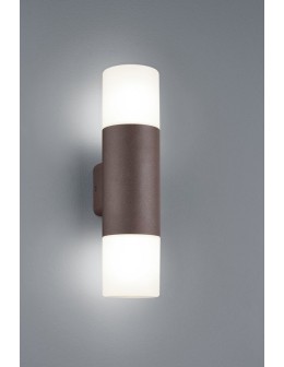 TRIO HOOSIC Wall-mounted 2xE27 copper white 222260224