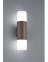 TRIO HOOSIC Wall-mounted 2xE27 copper white 222260224