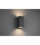 Outdoor wall lamps - TRIO ROYA Wall lamp 2xGU10 aluminum 204269242 - product 1
