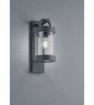 Outdoor wall lamps - TRIO SAMBESI Wall lamp 1xE27 anthracite transparent 204160142 - product 1