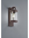 TRIO SAMBESI Wall lamp 1xE27 copper transparent 204160124