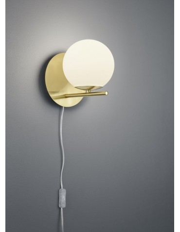 TRIO PURE Wall-mounted 1xE14 brass 202000108