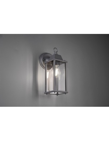 TRIO OLONA Wall lamp 1xE27 aluminum 201960142