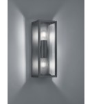 Outdoor wall lamps - TRIO GARONNE Wall-mounted 2xE27 anthracite transparent 201860242 - product 1