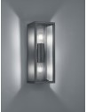 TRIO GARONNE Wall-mounted 2xE27 anthracite transparent 201860242