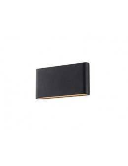 Azzardo CREMONA M DGR 1xLED Wall Mounted Dark Grey IP54 AZ2182