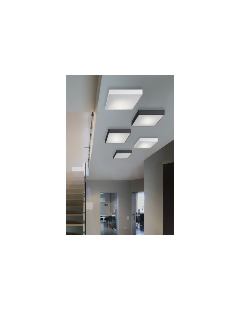 Square plafonds - AZzardo MONZA II S 17 SMART LED 4000K White AZ3260 - product kolory-swiatla.pl 2