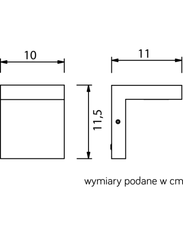 SU-MA Karo wall lamp 18xSMD LED, 10W KR-K100 - product 2